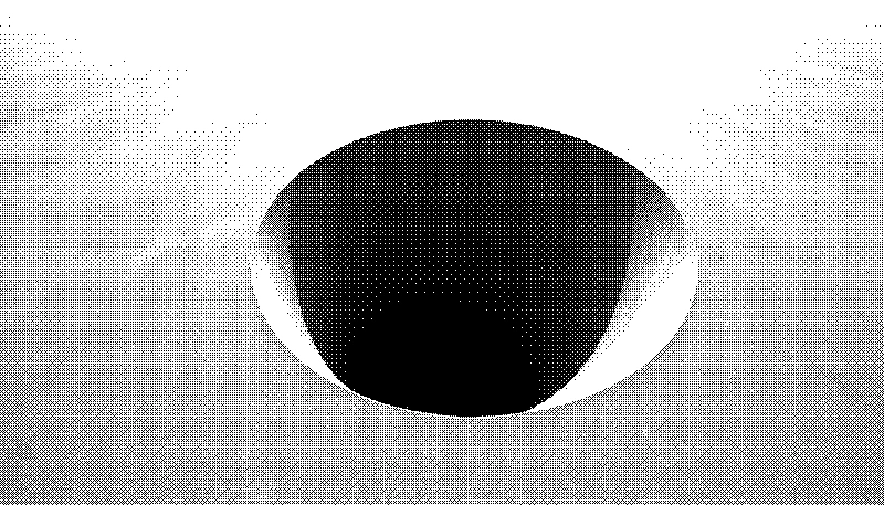 Eine einzelne Spiralnut in glatter Oberfläche, die sich endlos nach innen windet — das alte Modell linearer Phasen ist in einem kontinuierlichen Loop aufgelöst.