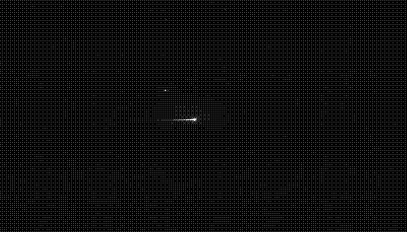 Ein schmaler Leuchtturm­strahl durchschneidet eine dunkle Nacht­see­landschaft als einzige scharfe Linie — eine Metapher für imperative Anweisungen, die Orientierung in Unklarheit geben.
